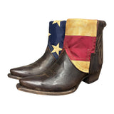 9.5 Dark Brown & American Flag Canty Boots®