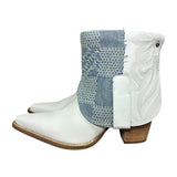 10 White & Designer Denim Stacked Heel Canty Boots®