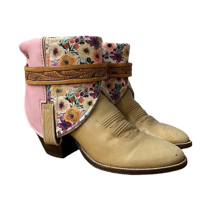 5 Tan, Pink, & Floral Canty Boots®