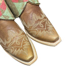 9 Embroidered Brown & Wool Canty Boots®