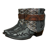 7 Embroidered Black & Designer Canty Boots®