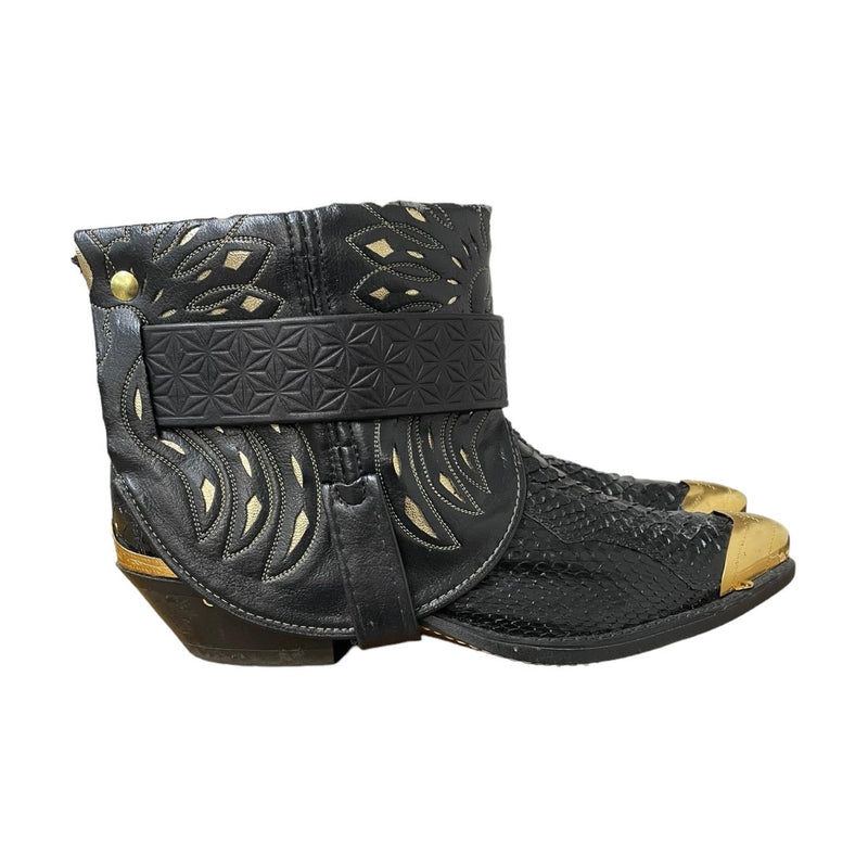 10.5 Exotic & Gold Canty Boots®