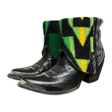 7.5 Embroidered Black & Wool Canty Boots®