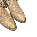 8.5 Marbled & Leopard Hair-on Hide Canty Boots®