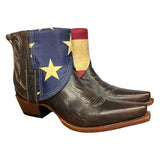 9.5 Dark Brown & American Flag Canty Boots®