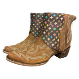 10 Embroidered Brown & Designer Canty Boots®