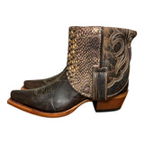 7.5 Brown & Metallic Canty Boots®