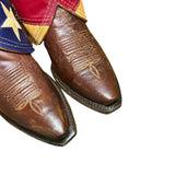 6 Brown & American Flag Canty Boots®
