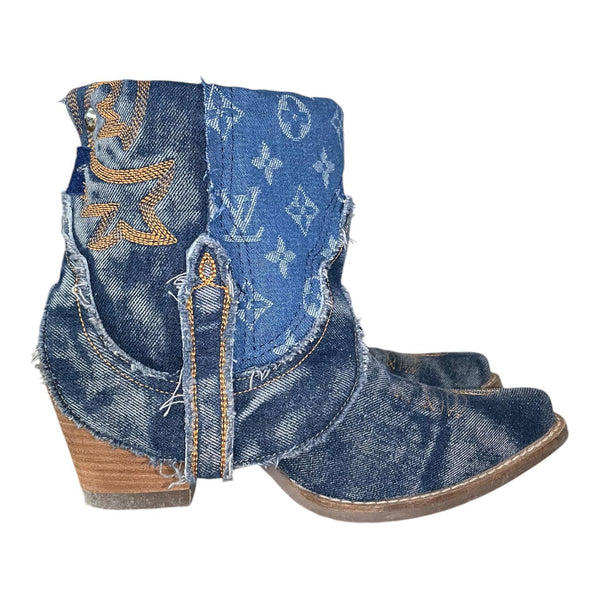 7 Denim Textile & Designer Denim Canty Boots®