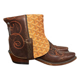 8 Brown Embroidered & Designer Canty Boots®