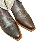 11 Brown & Designer Canty Boots® with Silver Conchos