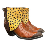 9 Two Toned & Spotted Hair-on Hide Canty Boots®