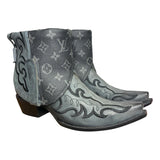 9.5 Embroidered Black & Designer Canty Boots®