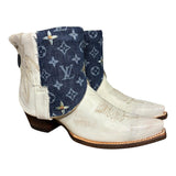 10 White & Designer Denim Canty Boots®