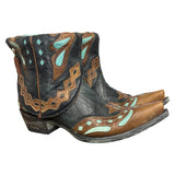 7.5 Tricolor Tooled Canty Boots®