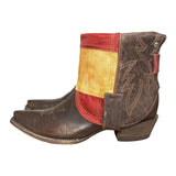 9.5 Dark Brown & American Flag Canty Boots®
