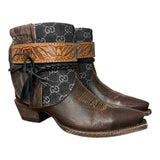8 Brown & Designer Denim Canty Boots®