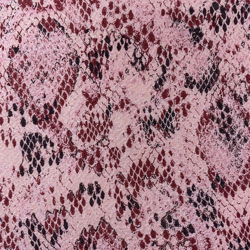 Pink Snakeskin Dina Dress