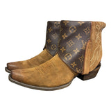 11 Brown Rough Out & Designer Canty Boots®