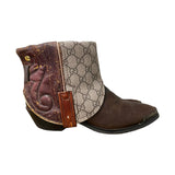 7.5 Red & Brown with Designer Canty Boots®