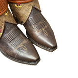 6 Embroidered Brown & Designer Canty Boots®