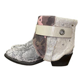 9.5 Embossed Exotic & Pink Camo Canty Boots®