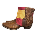 10 Brown & American Flag Canty Boots®