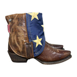 6 Brown & American Flag Canty Boots®
