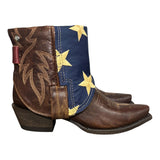 7 Brown & American Flag Canty Boots®