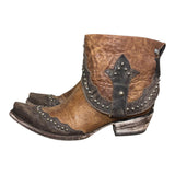 7.5 Two Toned & Studded Canty Boots®