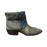 11.5 Gray Exotic & Designer Denim Canty Boots®