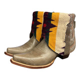 9 Gray Brown & Wool Canty Boots®
