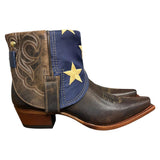 10 Dark Brown & American Flag Canty Boots®