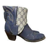 5.5 Navy Blue & Designer Canty Boots®
