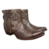 10 Brown & Multi-color Inlay Canty Boots®