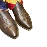 9.5 Dark Brown & American Flag Canty Boots®