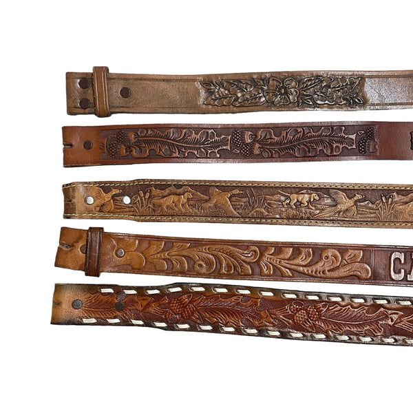 Vintage Name Belts