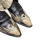 8.5 Black & Exotic Detail with Designer Canty Boots®