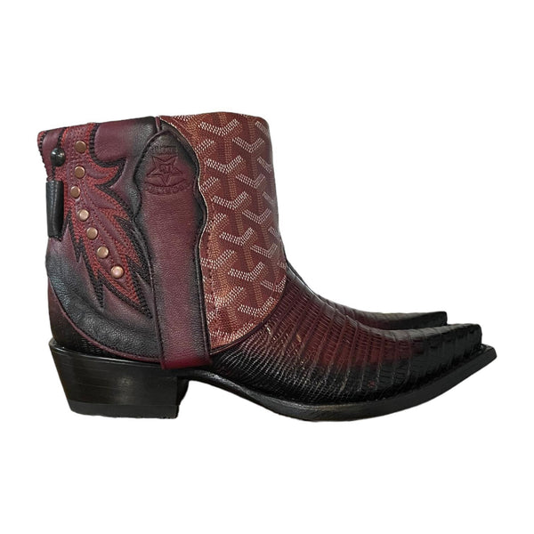 7.5 Exotic Red & Designer Canty Boots®