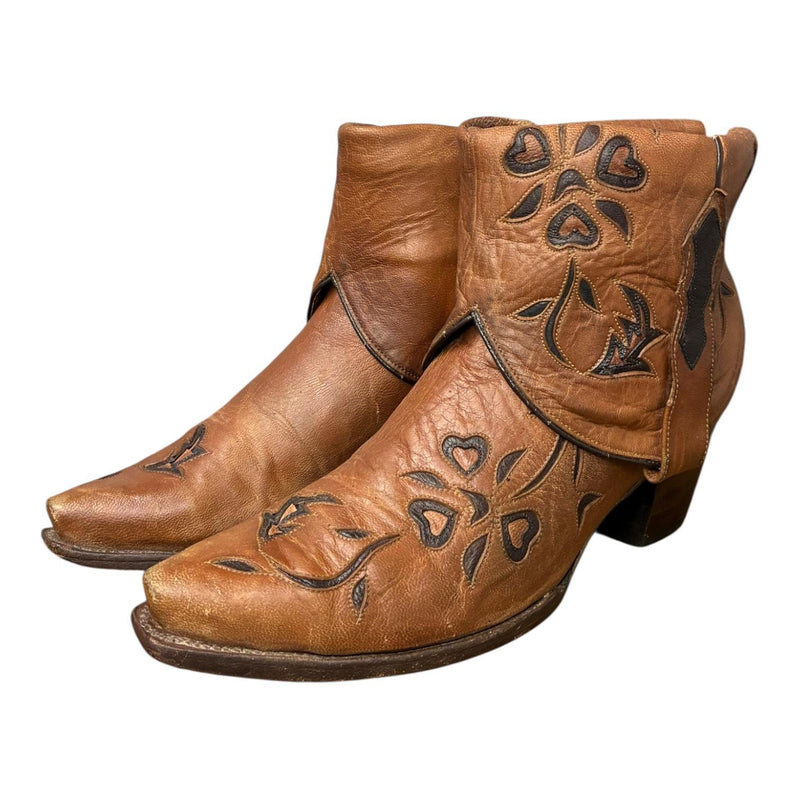 10 Tooled Brown Canty Boots®
