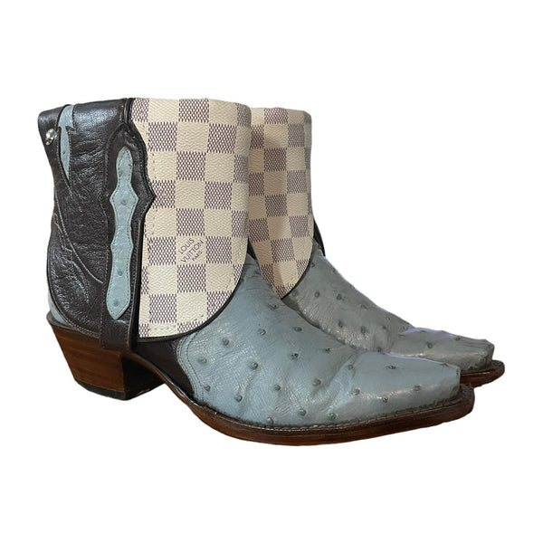 7.5 Exotic Blue & Designer Canty Boots®