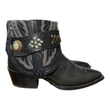 7 Black & Studded Canty Boots®