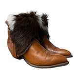 6.5 Cognac & Cowhide Canty Boots®