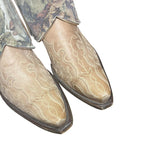 10 Embroidered Tan & Camo Denim Pockets Canty Boots®