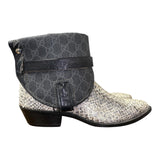 12 White Exotic & Full Designer Canty Boots®