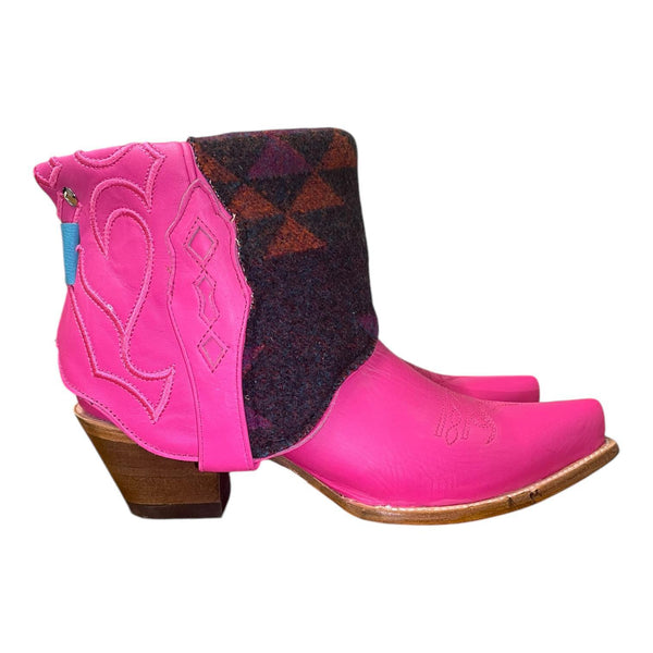 10 Hot Pink & Wool Canty Boots®