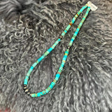 18" Sonoran Gold Turquoise Necklace