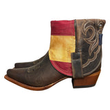 8 Dark Brown & American Flag Canty Boots®