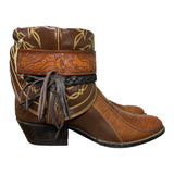7 Two Toned Exotic Canty Boots®