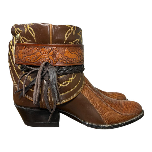 7 Two Toned Exotic Canty Boots®